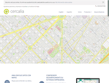 Tablet Screenshot of cercalia.com